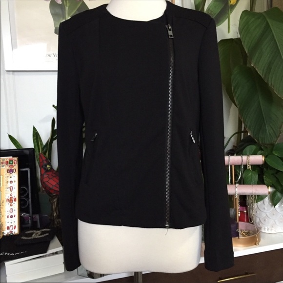 Catherine Malandrino Runway Style Moto Jacket - Picture 2 of 12